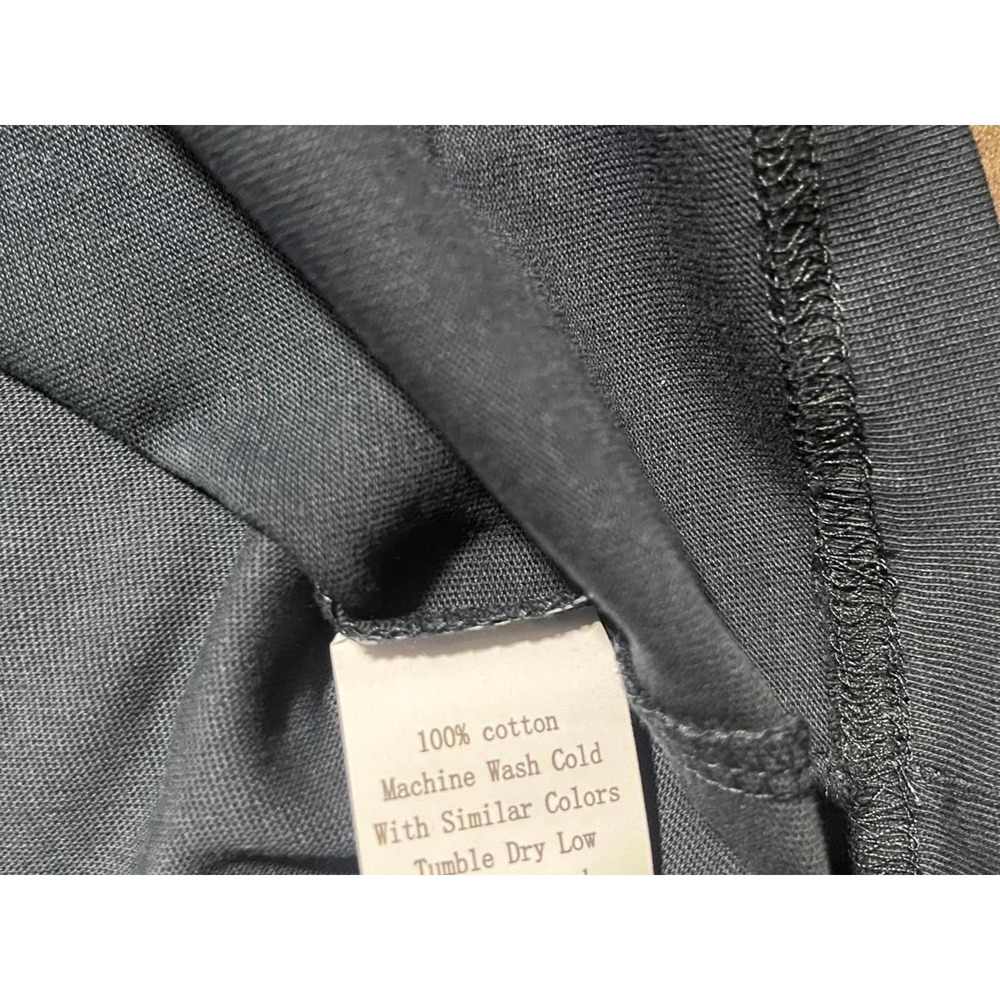 Lucid Blanks Navy T Shirt Mens Large Brand New 100% Cotton SDT1086 - Picture 2 of 4